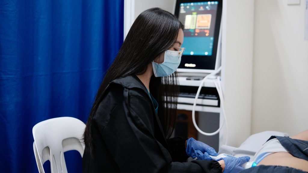 Liver elastography FibroScan at Tarlac Medical Center